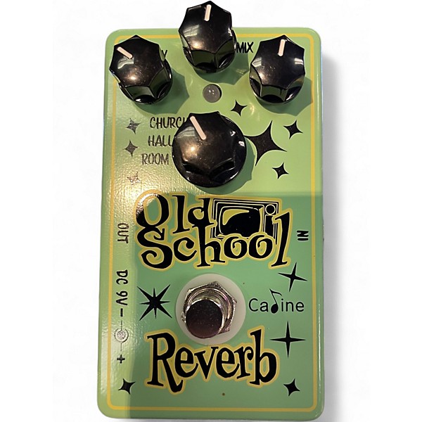 Used Caline CP 512 OLD SCHOOL REVERB Effect Pedal