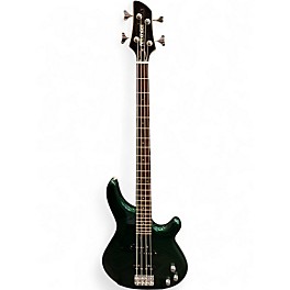 Used Fernandes bass Green Electric Bass Guitar
