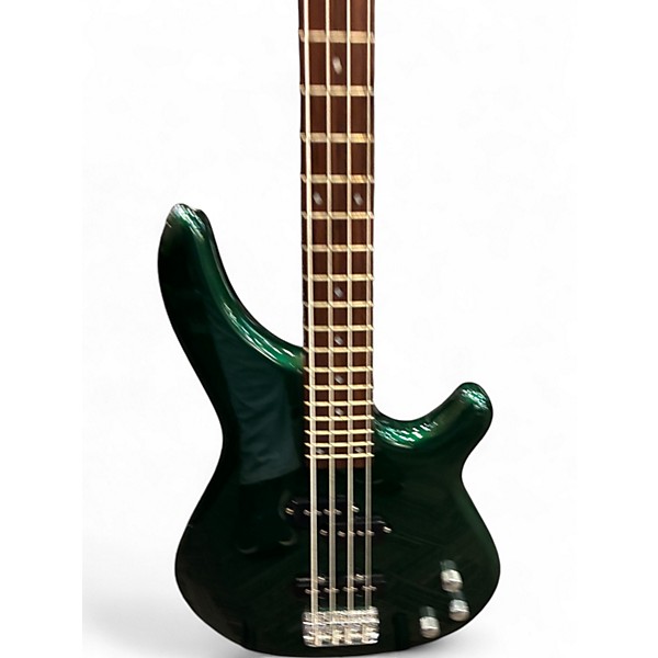 Used Fernandes bass Green Electric Bass Guitar