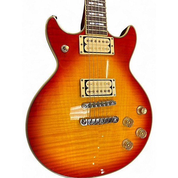 Used Ibanez AR300 Cherry Sunburst Solid Body Electric Guitar