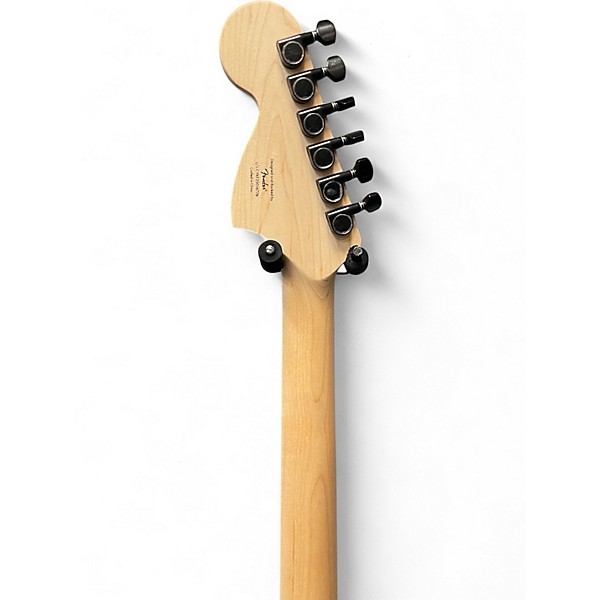 Used Squier FSR AFFINITY STRATOCASTER HH Metallic Black Solid Body Electric Guitar