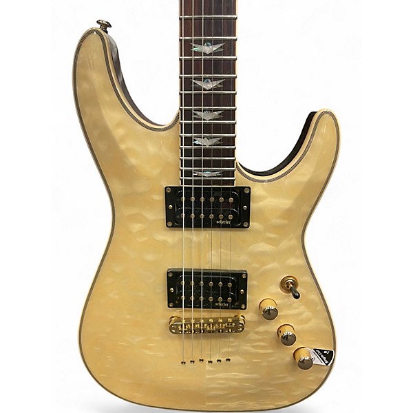 Used Schecter Guitar Research Omen Extreme 6 Natural Solid Body Electric Guitar