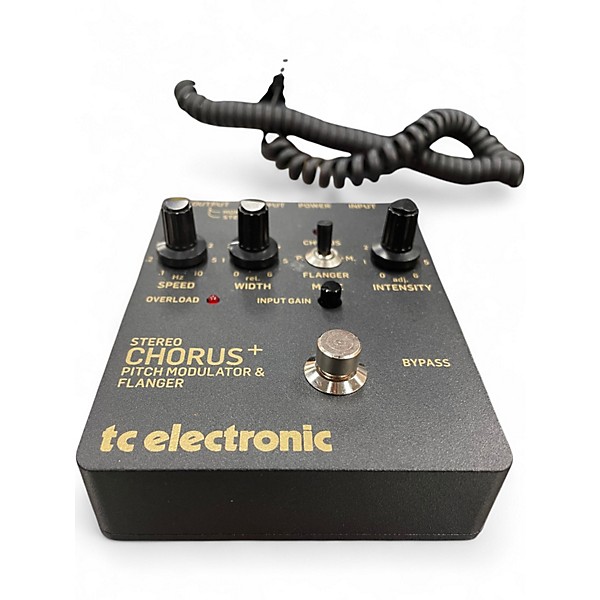 Used TC Electronic Stereo Chorus+ Effect Pedal