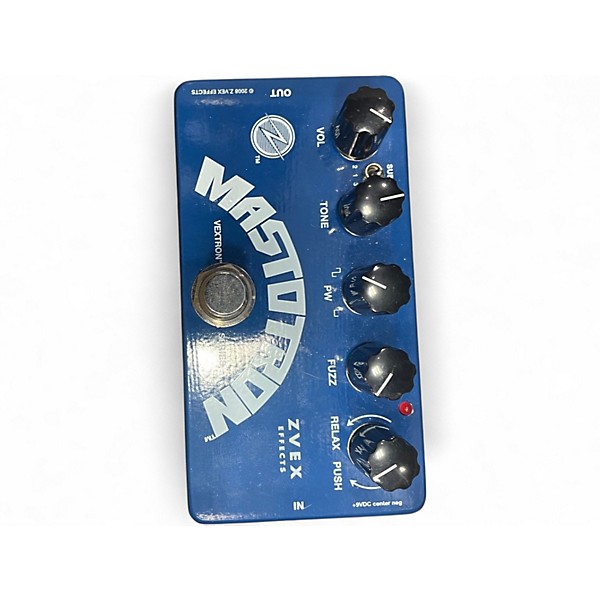 Used ZVEX Mastotron Fuzz Effect Pedal