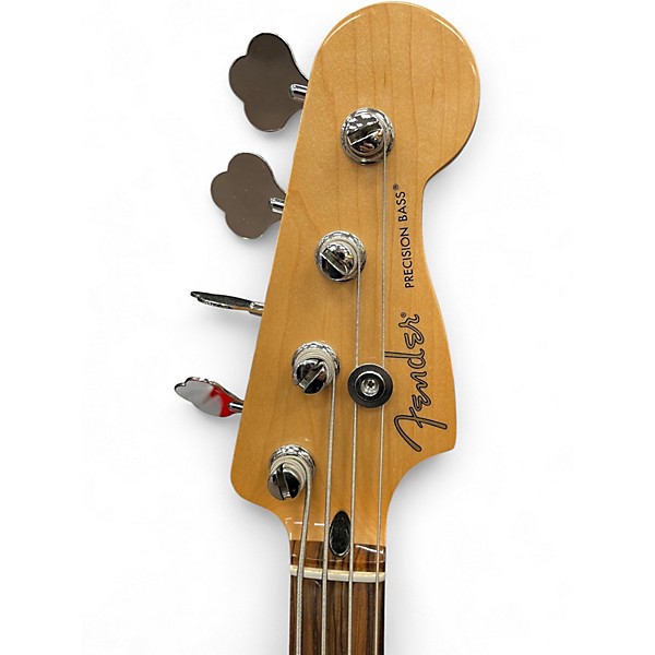 Used Fender Player Precision Bass Sunburst Electric Bass Guitar
