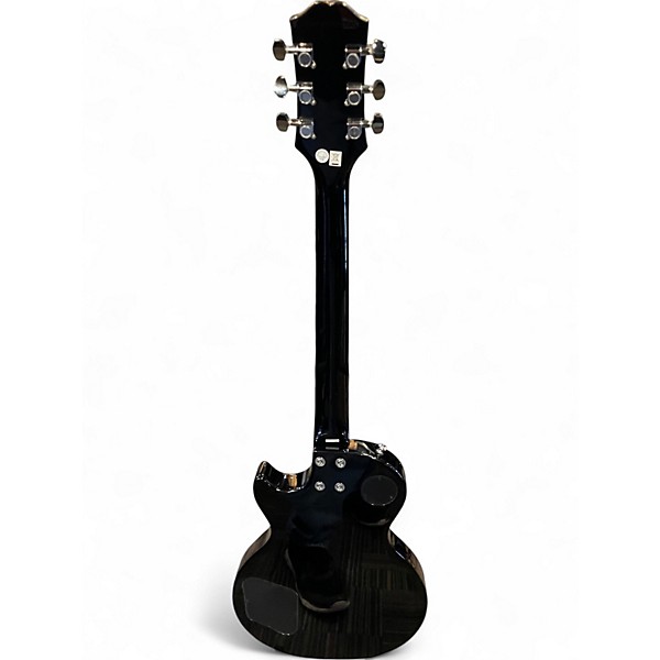 Used Epiphone Tribute Les Paul Standard Black Solid Body Electric Guitar