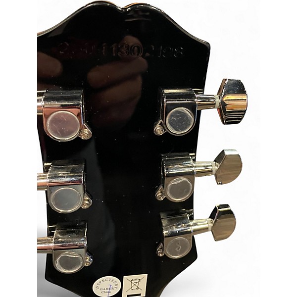 Used Epiphone Tribute Les Paul Standard Black Solid Body Electric Guitar