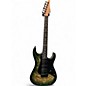 Used Suhr custom standard waterfall maple burl faded trans green burst Solid Body Electric Guitar thumbnail