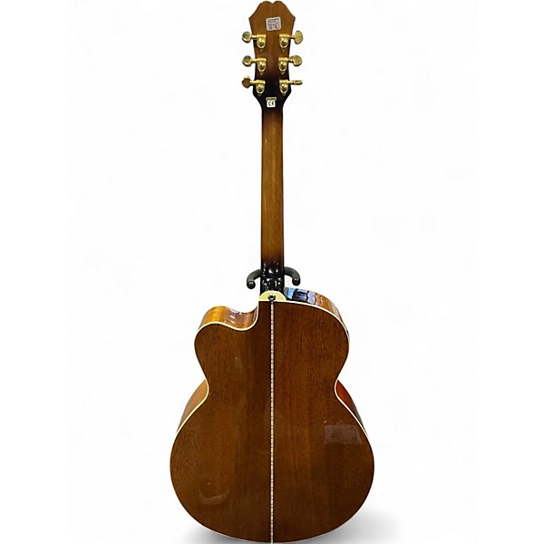 Used Epiphone SJ 18SCE Natural Acoustic Electric Guitar