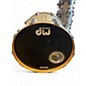 Used 2005 DW 4 Piece Collector's Series broken glass Drum Kit