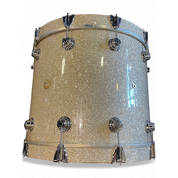 Used 2005 DW 4 Piece Collector's Series broken glass Drum Kit