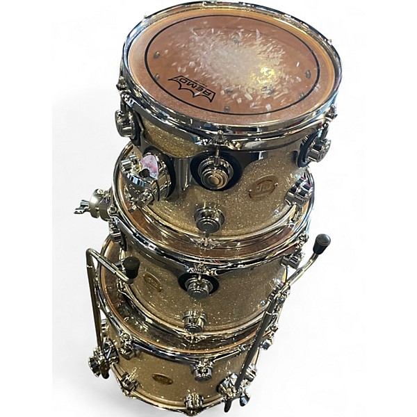 Used 2005 DW 4 Piece Collector's Series broken glass Drum Kit