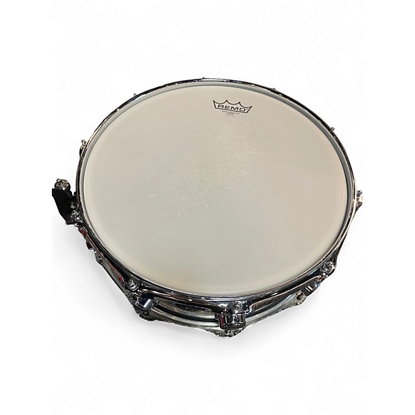 Used DW 14X6 Edge Snare broken glass over natural Drum