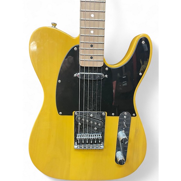 Used Squier Sonic telecaster Butterscotch Blonde Solid Body Electric Guitar