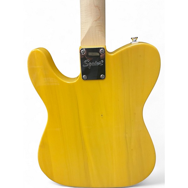 Used Squier Sonic telecaster Butterscotch Blonde Solid Body Electric Guitar