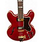 Used Epiphone E212TV Candy Red Burst Hollow Body Electric Guitar