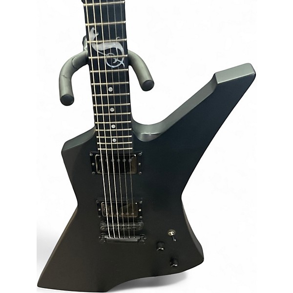 Used ESP SNAKE BITE Black Solid Body Electric Guitar
