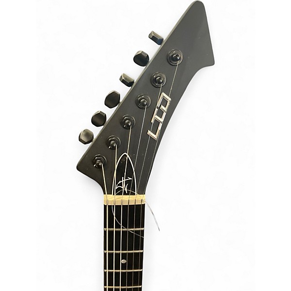 Used ESP SNAKE BITE Black Solid Body Electric Guitar