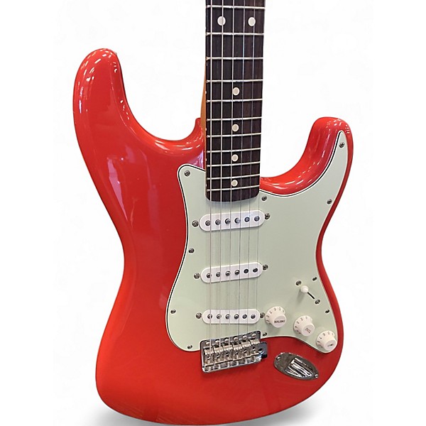 Used Fender Vintera II 60s Stratocaster Fiesta Red Solid Body Electric Guitar