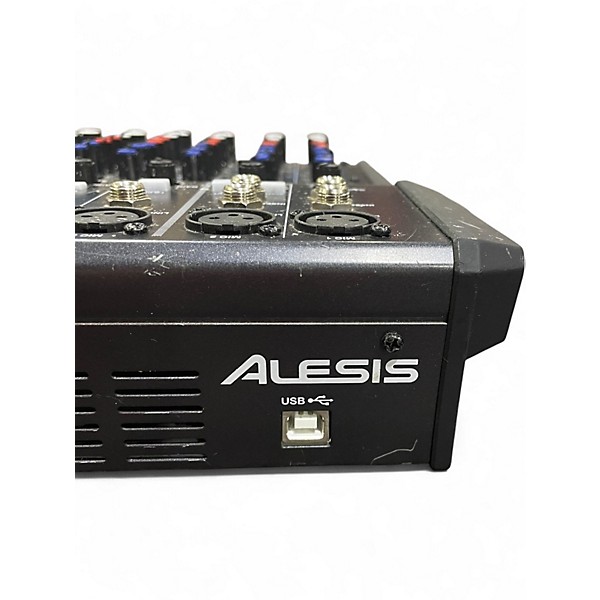 Used Alesis MultiMix 8 USB 8-Channel Unpowered Mixer
