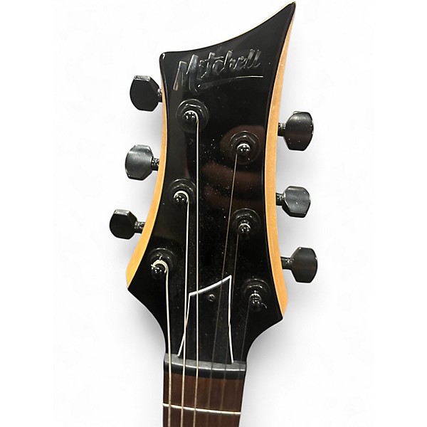 Used Mitchell MM100 Black Solid Body Electric Guitar