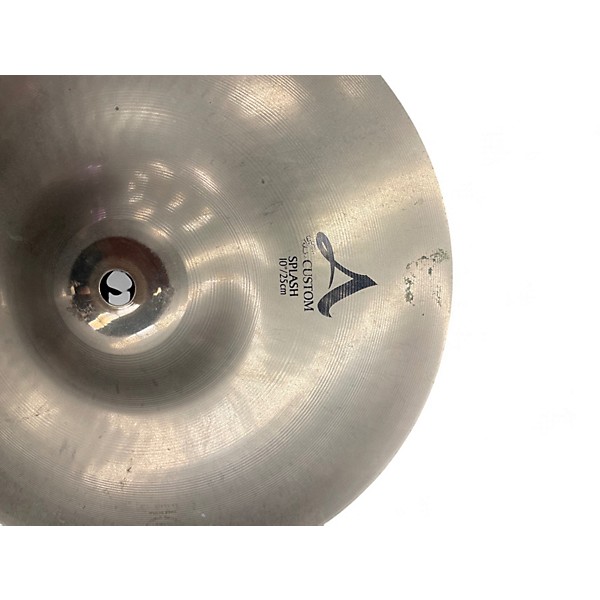 Used Zildjian 10in A Custom Splash Cymbal