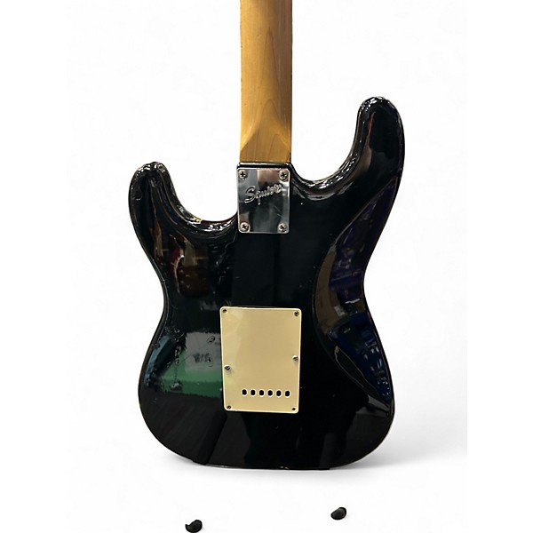 Used Squier Affinity Stratocaster Black Solid Body Electric Guitar