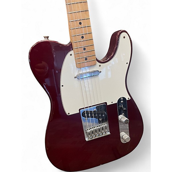 Used Fender Standard Telecaster Midnight Wine Solid Body Electric Guitar