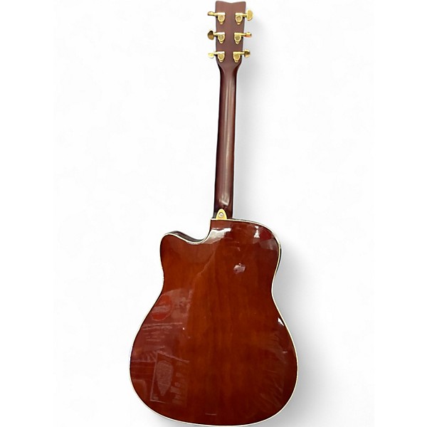 Used Yamaha FX335C Tobacco Acoustic Electric Guitar