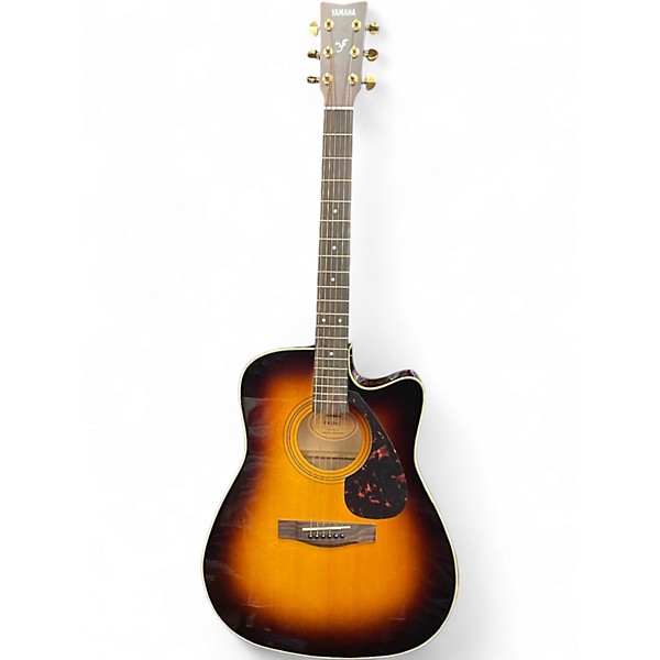 Used Yamaha FX335C Tobacco Acoustic Electric Guitar