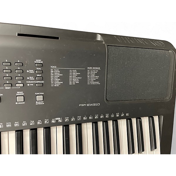 Used Yamaha psrew310 Portable Keyboard