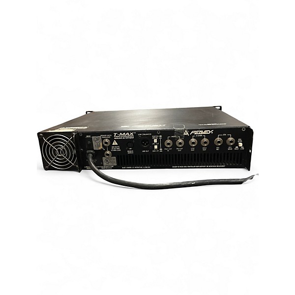 Used Peavey T-MAX TWO CHANNEL BASS SYSTEM Bass Amp Head