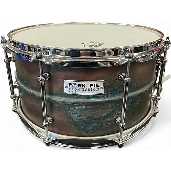 Used Pork Pie 13X7 BRASS PATINA BRASS PATINA Drum