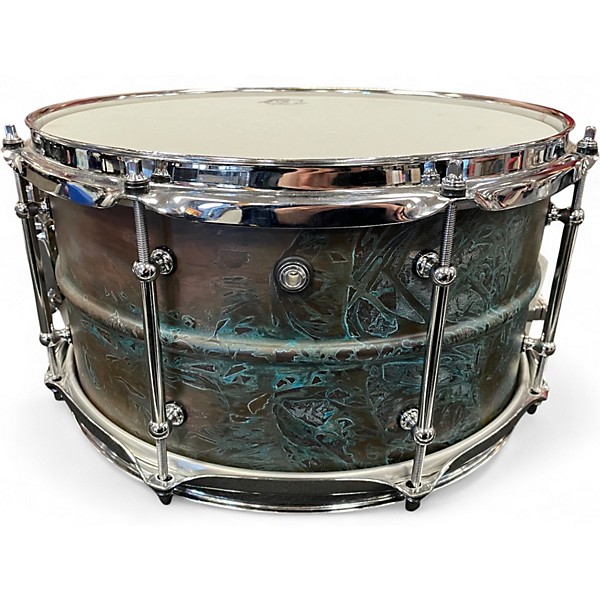 Used Pork Pie 13X7 BRASS PATINA BRASS PATINA Drum
