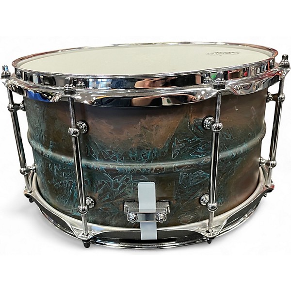 Used Pork Pie 13X7 BRASS PATINA BRASS PATINA Drum