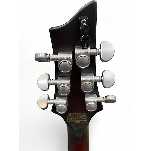 Used Schecter Guitar Research C1 FRS Platinum Dark Cherry Burst Solid Body Electric Guitar