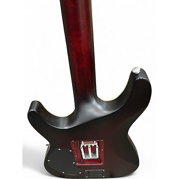 Used Schecter Guitar Research C1 FRS Platinum Dark Cherry Burst Solid Body Electric Guitar