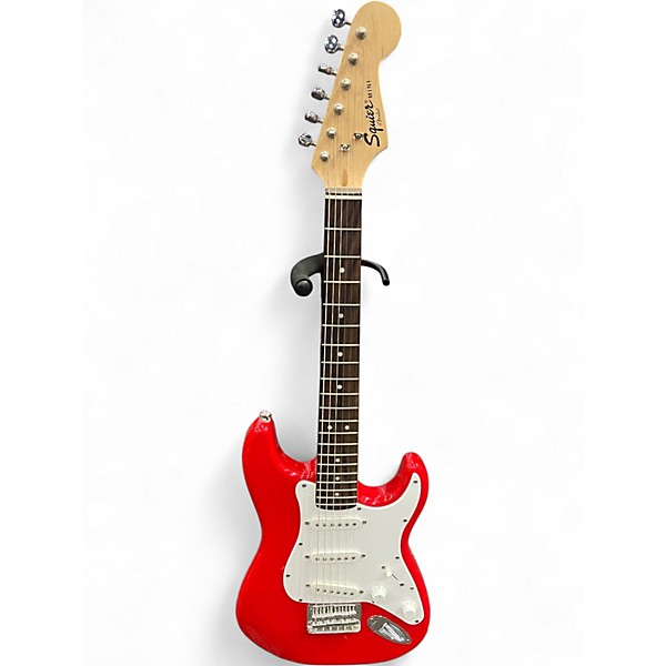 Used Squier Mini Affinity Stratocaster Dakota Red Electric Guitar