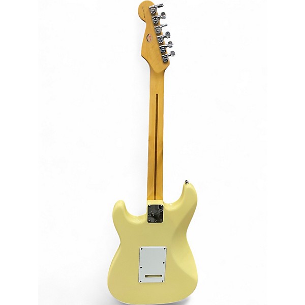 Vintage 1996 Fender Stratocaster American Standard Aged White Solid Body Electric Guitar