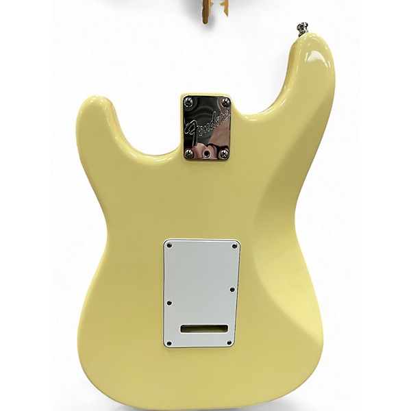 Vintage 1996 Fender Stratocaster American Standard Aged White Solid Body Electric Guitar