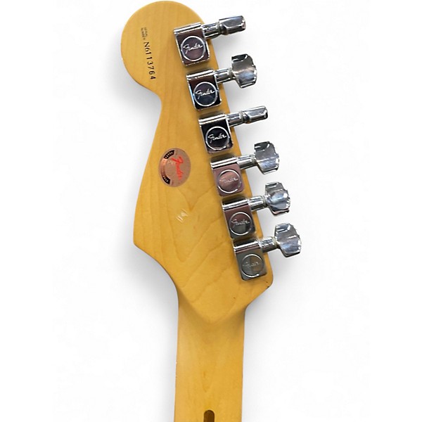 Vintage 1996 Fender Stratocaster American Standard Aged White Solid Body Electric Guitar