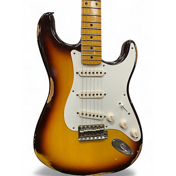 Used 2023 Fender Custom Shop 1958 Stratocaster Sunburst Solid Body Electric Guitar
