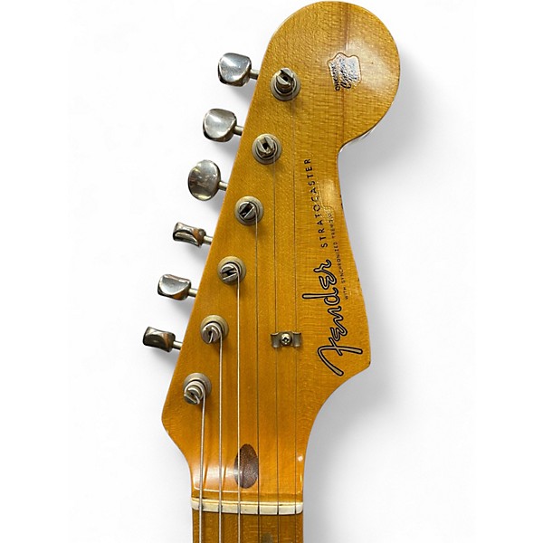 Used 2023 Fender Custom Shop 1958 Stratocaster Sunburst Solid Body Electric Guitar