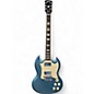 Used Gibson SG Standard Blue Solid Body Electric Guitar thumbnail