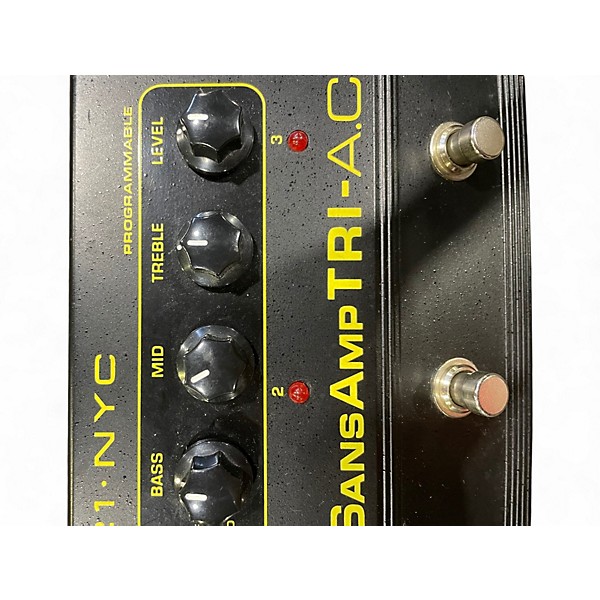 Used Tech 21 SansAmp Tri AC Distortion Effect Pedal