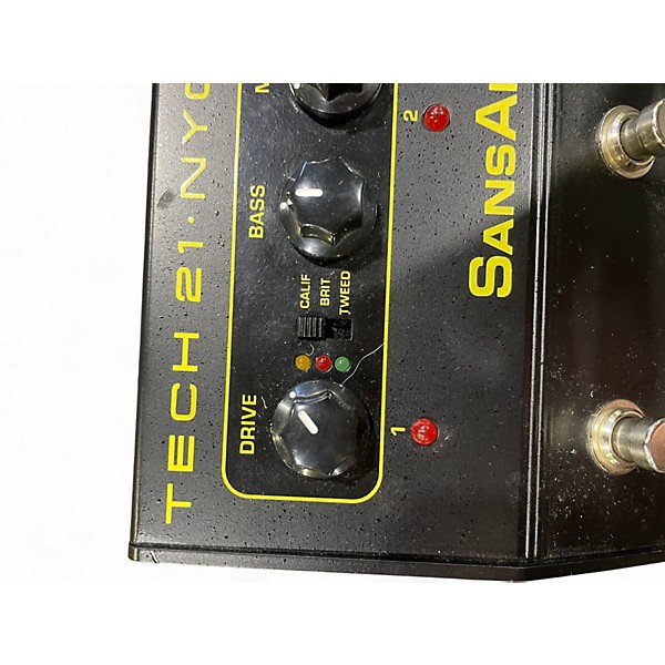 Used Tech 21 SansAmp Tri AC Distortion Effect Pedal