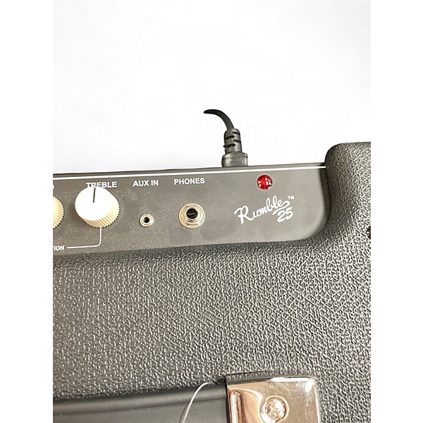 Used Fender Rumble 25 25W 1x8 Bass Combo Amp