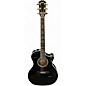 Used 1997 Taylor 610CE Black Acoustic Guitar thumbnail