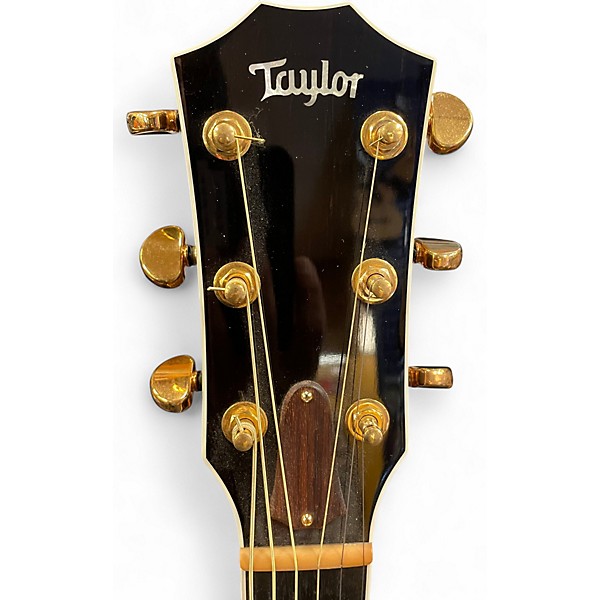 Used 1997 Taylor 610CE Black Acoustic Guitar