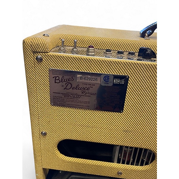 Used Fender Blues Deluxe Reissue 40W 1x12 Tweed Tube Guitar Combo Amp